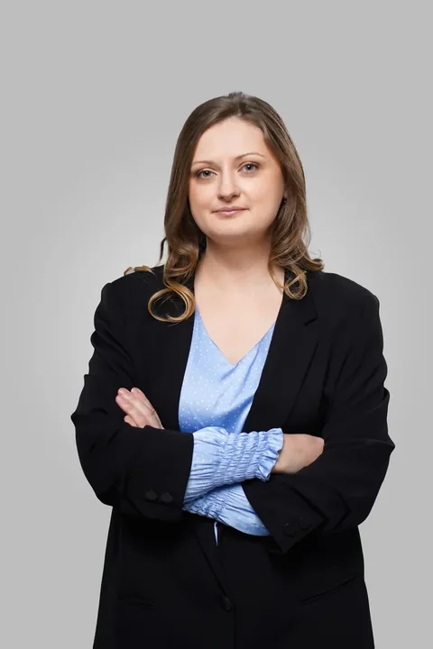 Ірина Пастернак — спікерка тренінгу; портрет зі сторінки організатора